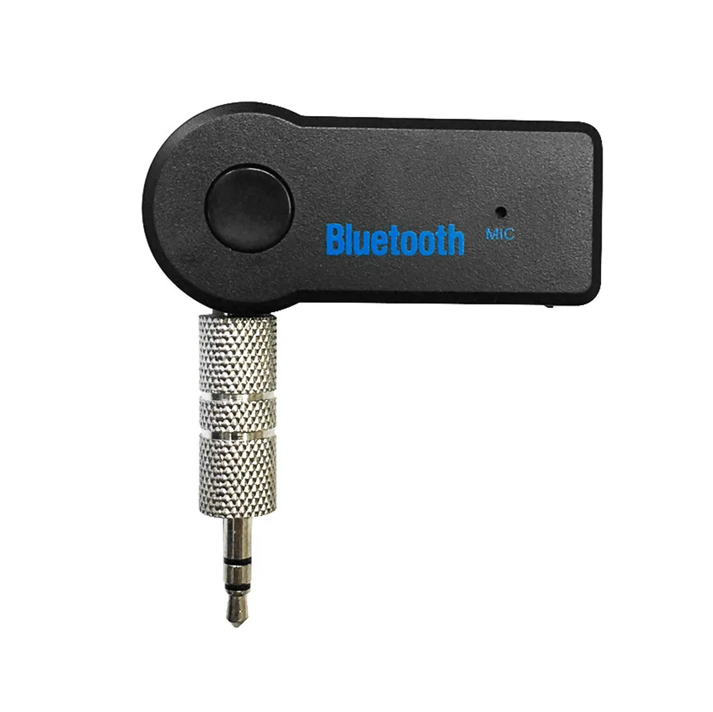 Handfree Автомобильный Bluetooth музыкальный приемник Универсальный 3,5 мм потоковый A2DP беспроводной авто AUX аудио адаптер с микрофоном для телефона MP3