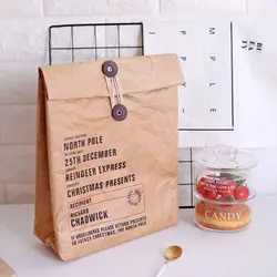 Brown Paper Lunch Bag Reusable Box Sack Durable Insulated Thermal Paper Bag Snack Cooler Picnic Container Brown Paper Lunch Bag Reusable Box Sack Durable Insulated Thermal Paper Bag Snack Cooler Picnic Container
