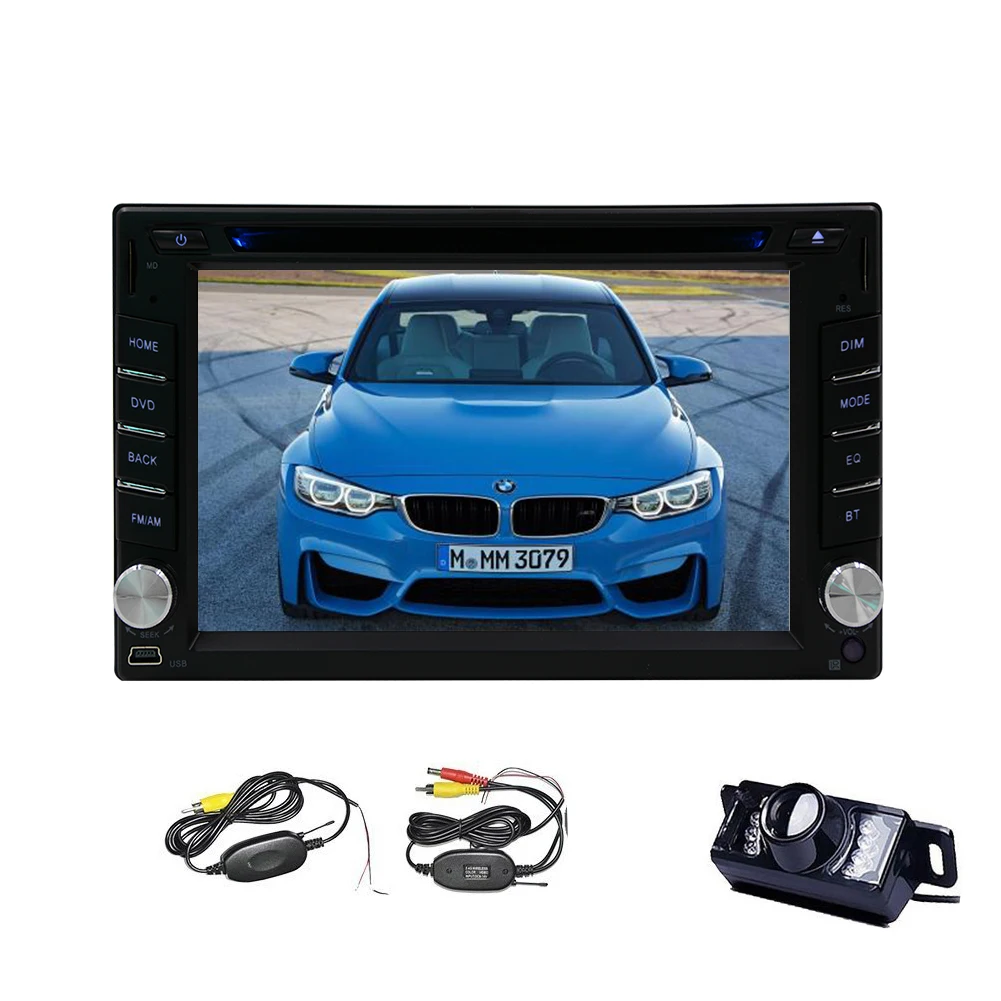 Discount Android 5.1 USB CD Radio AMP Video GPS 1080P System 2Din CAM OBD2 Logo Car DVD Touch Screen Stereo WiFi Capacitive 12