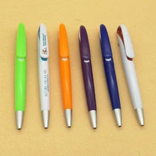 [Бесплатный Логотип] 10000 шт./лот пластик с пользовательской печатью корпоративный рекламный логотип использование школы/офиса выдать шариковые ручки оптом