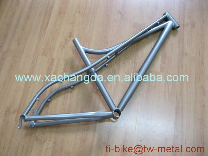 Sale Titanium Cruiser Bike Frame Hot Sale Titanium Newsboy Bicycle Frames with Sand blasting Finished XACD Ti Bike Frames 3