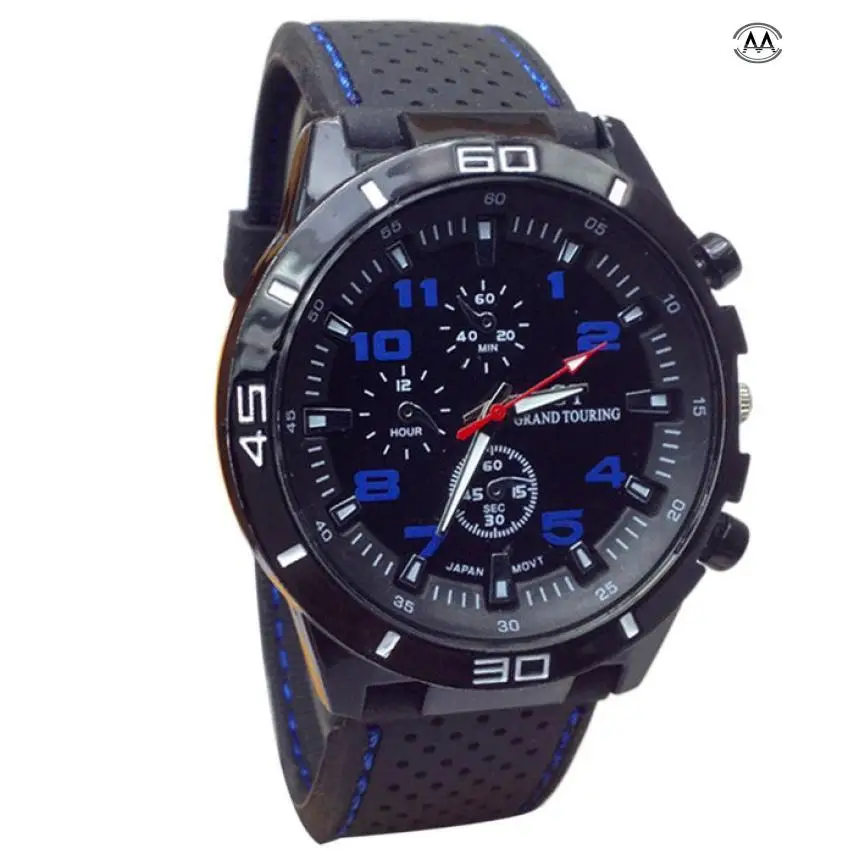 

Relojes Hombre 2018 Quartz Watch Men Military Watches Sport Wristwatch Silicone Fashion Hours Mens Watches Top Brand Luxury