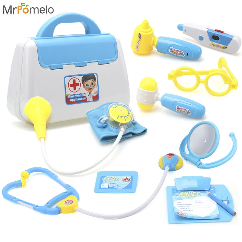 MrPomelo Pretend Toys Assorted Boy's Doctor Nurse Medical Equipments