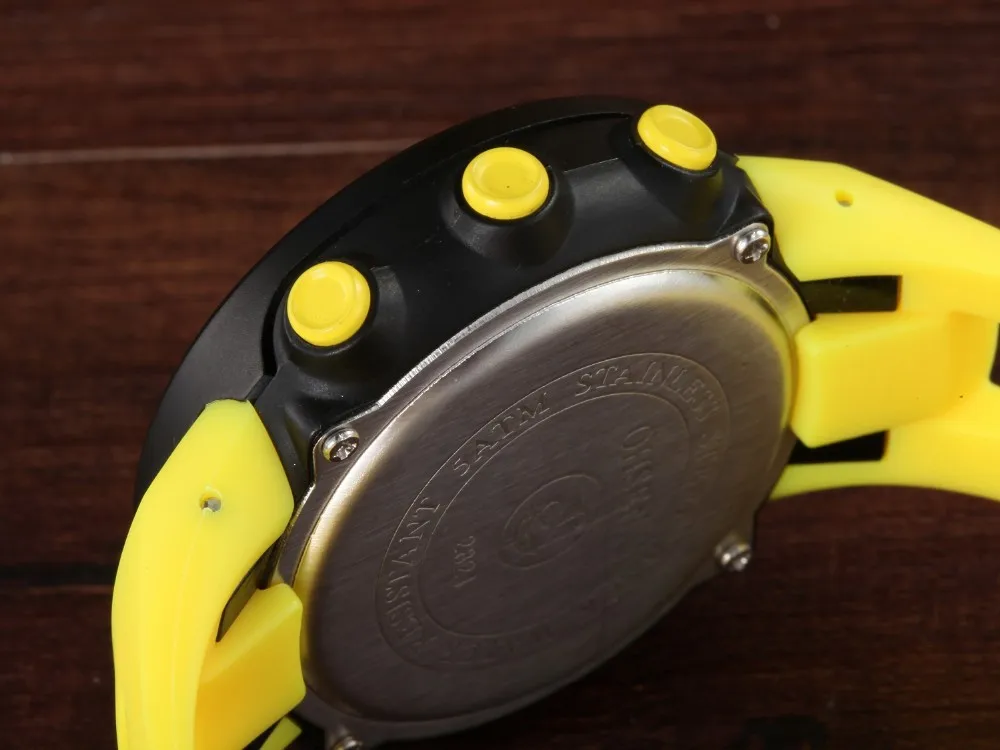 Hombre спортивные часы Ohsen цифровой бренд часы для мужчин мужской светодиодный водонепроницаемый Электронные наручные часы военные часы Relogios Masculinos
