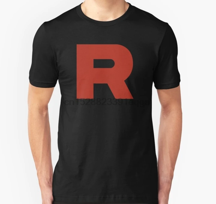 

Men Short sleeve tshirt Team Rocket Unisex T Shirt Women t-shirt