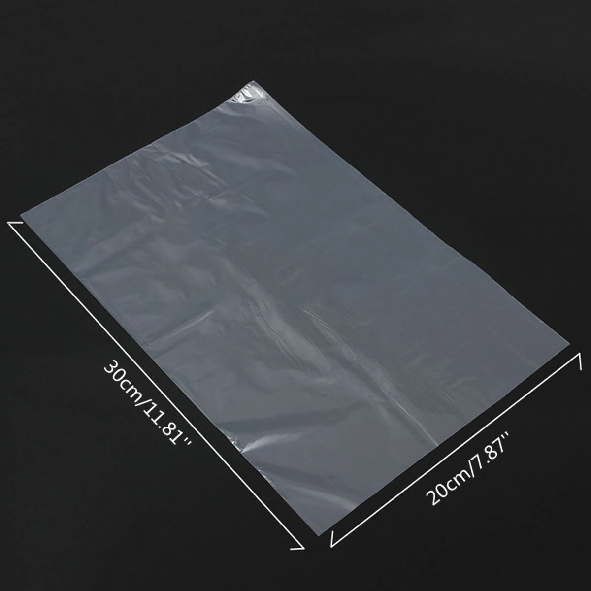 100 шт ПВХ термоусадочная пленка сумки плоский уплотнитель для алюминиевого профиля подарочная упаковка 8 дюймов x 12 дюймов