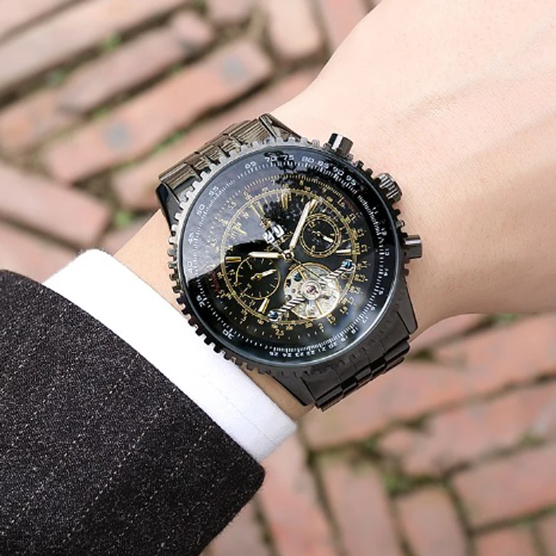 Топ люксовый бренд MGORKINA часы Мужские автоматические Роскошные Tourbillon