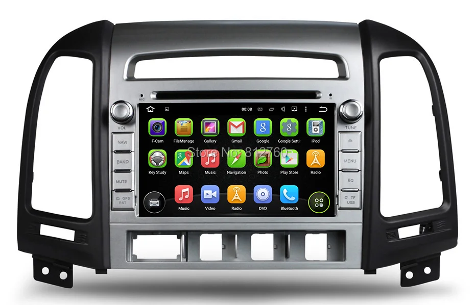 Best RAM 4G IPS 1024*600 Octa Core Android 9.0 Head Unit for Hyundai SANTA FE 2006 2007 2008 2009 2010 2011 2012 Car DVD GPS Radio 4G 5 Best RAM 4G IPS 1024*600 Octa Core Android 9.0 Head Unit for Hyundai SANTA FE 2006 2007 2008 2009 2010 2011 2012 Car DVD GPS Radio 4G 5