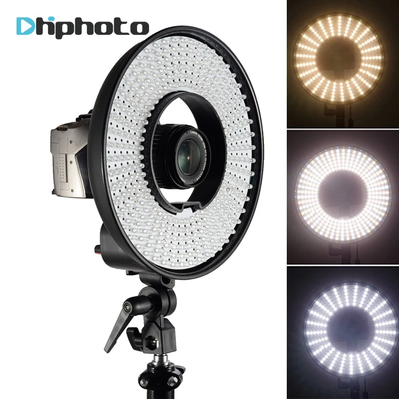 Photography DVR 300DVC Dimmable LED Ring Selfie Video