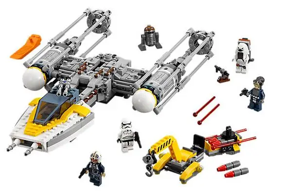 

Star Wars Y-Wing Starfighter LEPIN 05065 Building Blocks 691Pcs Bricks Compatible With Legoe Star Wars Starfighter 75172