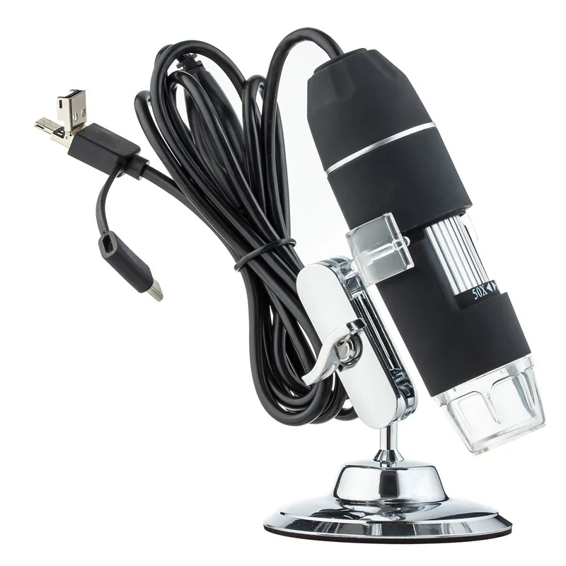

3 in 1 & WIFI Digital Microscope Mega Pixels 500X 1000X 8 LED USB Microscopio Magnifier Electronic Stereo USB Endoscope Camera