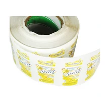 Индивидуальные бумажные наклейки с ламинацией