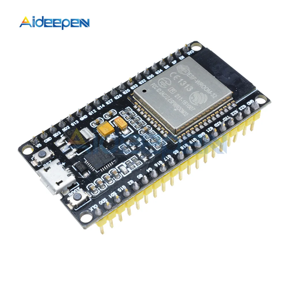 ESP32 ESP 32 беспроводная WiFi Bluetooth двухъядерная антенна CP2102 макетная плата RF Мощность