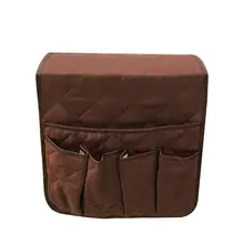 Waterproof Sofa Armrest Organizer Couch Armchair Hanging Storage Bag for TV Remote Control Cellphone Magazine Books