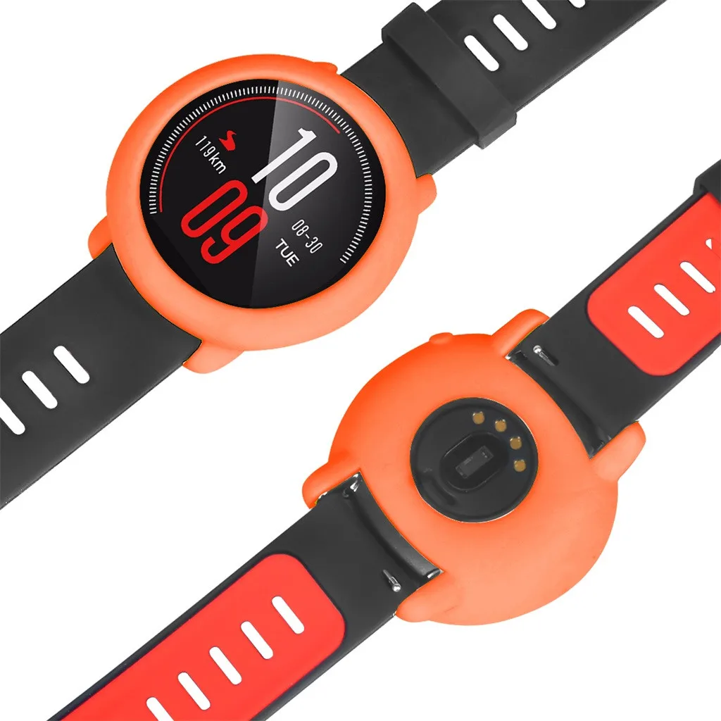 Чехол для часов Xiaomi Huami AMAZFIT Pace силиконовый защитный чехол # y4|Смарт-аксессуары| |
