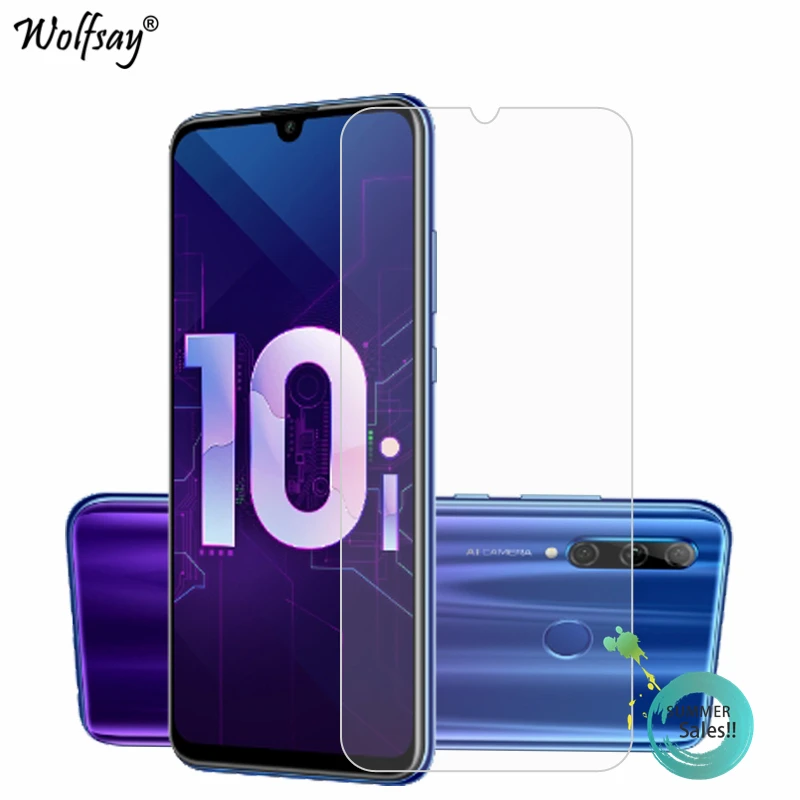2 шт Стекло Huawei Honor 10i защита экрана закаленное стекло стеклянная пленка для