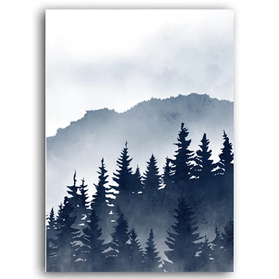 Watercolor-Foggy-Forest-Amazing-Scene-Canvas-Painting-Poster-Prints-Wall-Art-Picture-for-Living-Room-Gallery.jpg_640x640