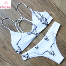 2017 Sexy Bikini Brasileño traje de Baño de Las Mujeres Empuja Hacia Arriba El traje de Baño Retro de La Vendimia Conjuntos de Bikini Traje de Baño Ropa de Playa Biquini