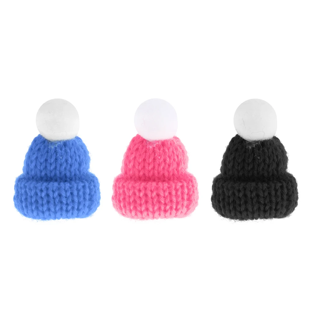 1/12 Scale Dollhouse Miniature Scene Beanie Hat Skate Cap Decoration For Kids Toys Birthday Gift Dolls Accessory 
