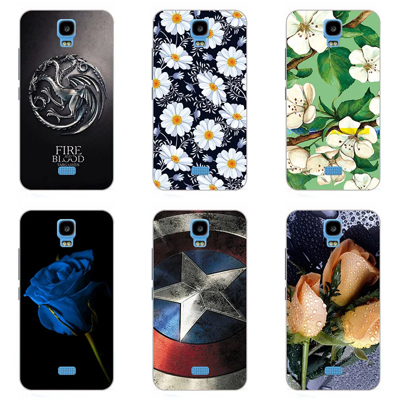 

hard plastic Phone Cases For Huawei Ascend Y320 hard plastic Material Phone Case Back Cover Coque Print painting Flower style