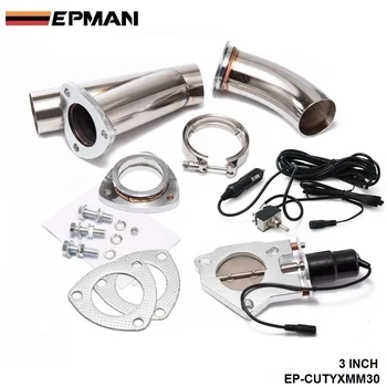 

3" Electric Cutout/E-Cut Out Valve System W/O Switch for Exhaust Catback/Downpipe For BMW E36 M3/325i EP-CUTYXMM30