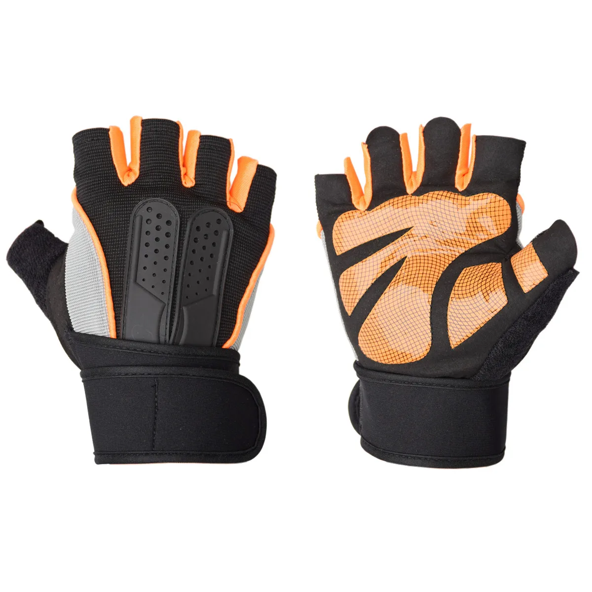 Women Sports Gym Training Gloves Half Finger Fitness Exercise Gloves Non-slip Weight Lifting Body Building Breathable Gloves