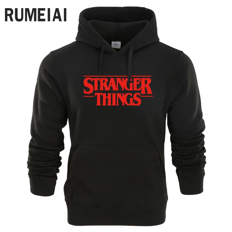 

New 2019 Stranger Things Hoodie Sweatshirts Men Women Streetwear Hooded Hip Hop Hoody Pullover Oversized Sweatshirt Mens Hoodies