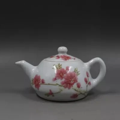 Ancient Porcelain Cultural Revolution Pink-coloured Water Pot Peach Blossom Teapot | Дом и сад