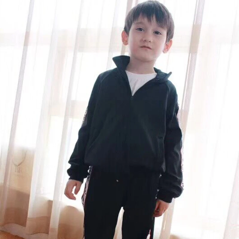 

Kids Spring Autumn Clothing Sets Children Boys Tracksuits Girls Brand Sport Suits Kids Zipper Jacket +pants 2pcs Set