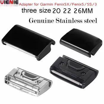 

26MM 22MM 20MM Metal Watch Band Quick Release Clasp Adapter Connector for Garmin Fenix 5X/Fenix 3/Fenix 3 HR/Fenix 5/5S/Quatix 5
