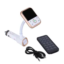 Multifunction Car Kit Wireless Bluetooth FM Transmitter MP3 Player USB SD LCD Remote Handsfree 4.0 Bluetooth Car Charger