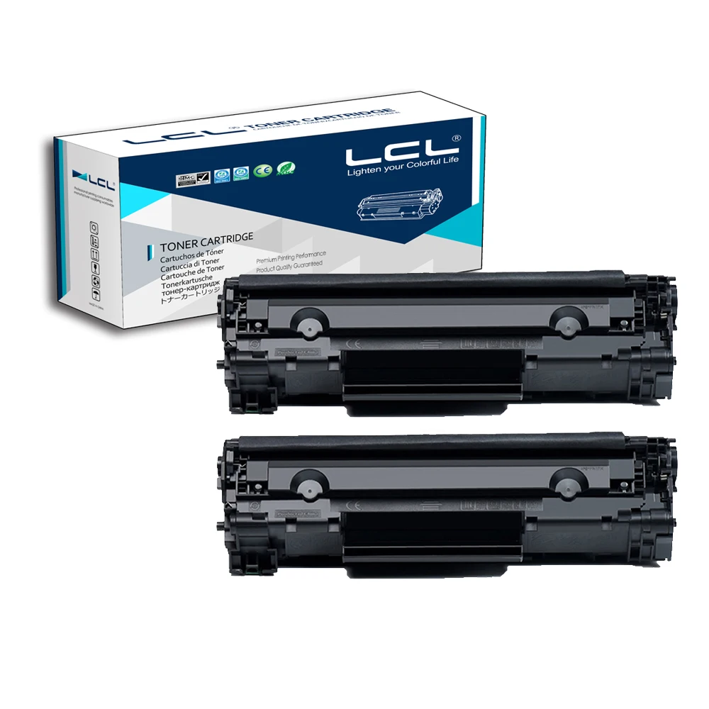 

LCL 125 (2-Pack Black) Toner Cartridge Compaitble for Canon MF3010/6018/6020/6000