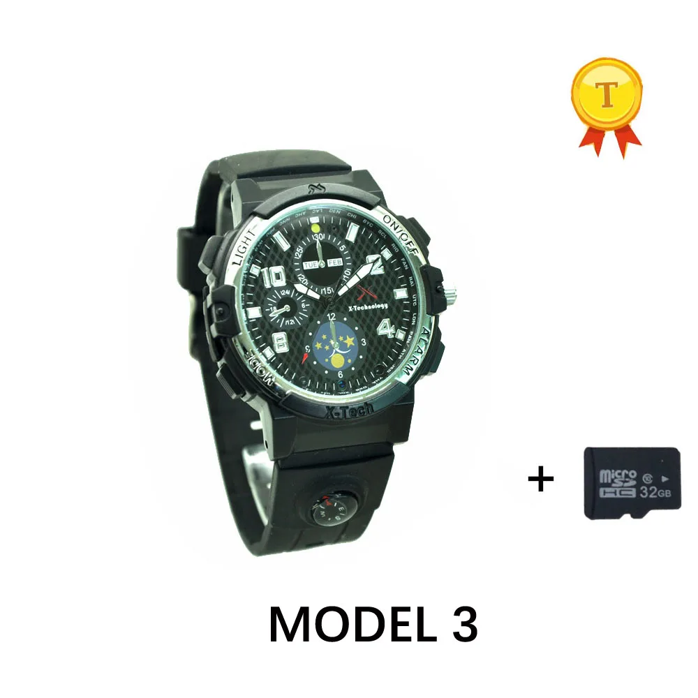 

New arrival waterproof 720p wireless wifi 32gb TF smartwatch wrist watch with camera led remote monitoring for ios android