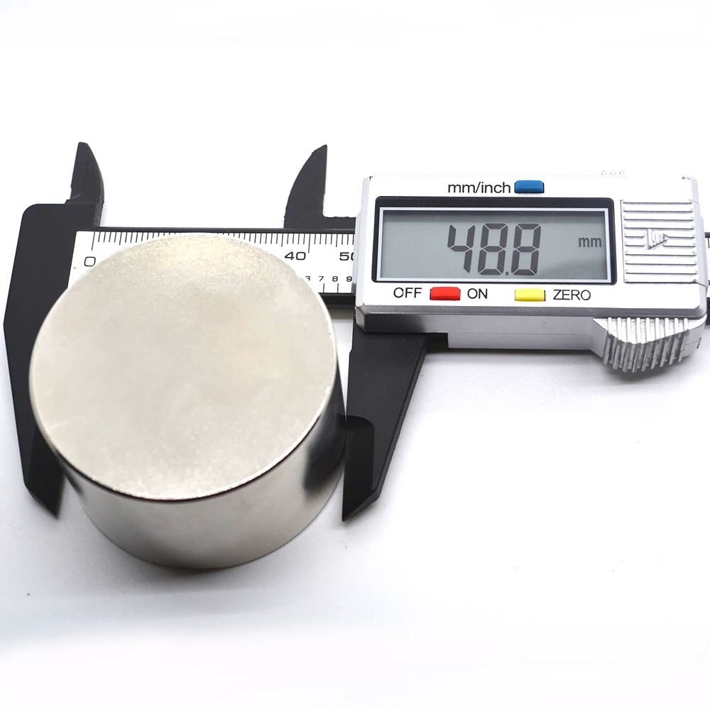 Billige 1 stücke Starke Runde Dia 50mm x 30mm N40 Rare Earth Neodym Magnet Kunst Handwerk Kühlschrank freies verschiffen