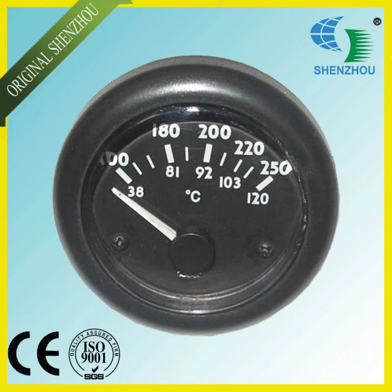 Generator Water Temperature Meter Gauge (12V 24V) on Diesel Gensetin