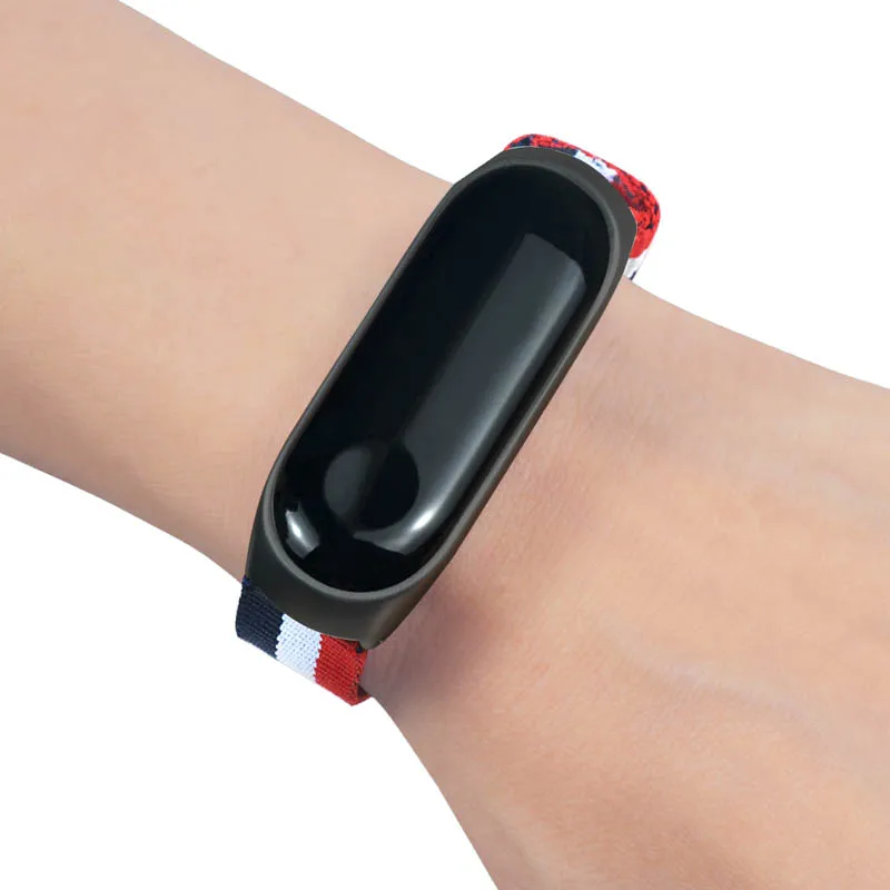 

Lightweight Nylon Wrist Strap Replacement Band Adjustable Bracelet for XIAOMI MI Band 3 HSJ-19
