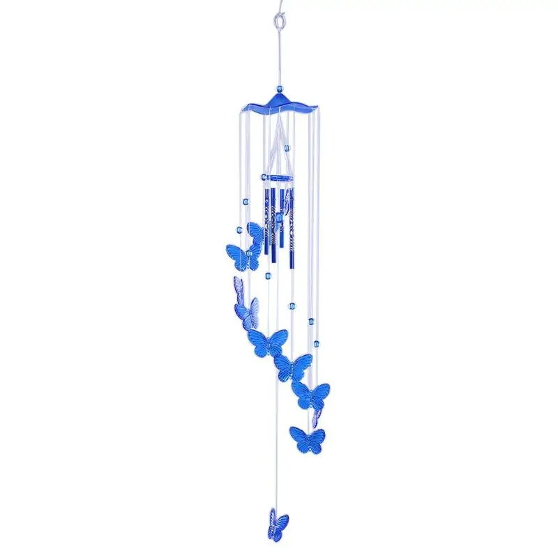 Decoration Suspension Exterieure Carillon Éolien Fengshui Arbre Fortune - Métal 49,5cm Décoration Jardin Carillon éolien Laiton Extérieur