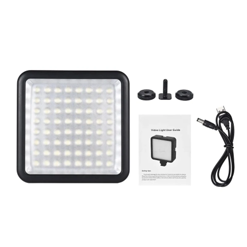 Led 64 Usb непрерывная камера Led панель свет портативный мини затемнения видеокамера Видео Освещение для Canon Nikon sony A7 Panaso