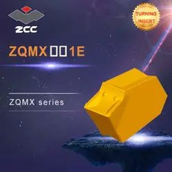 CNC инструменты токарные вставки 10 шт./лот ZQMX-IE ZQMX серии с покрытием из цементированного карбида Токарные пластины из нержавеющей стали