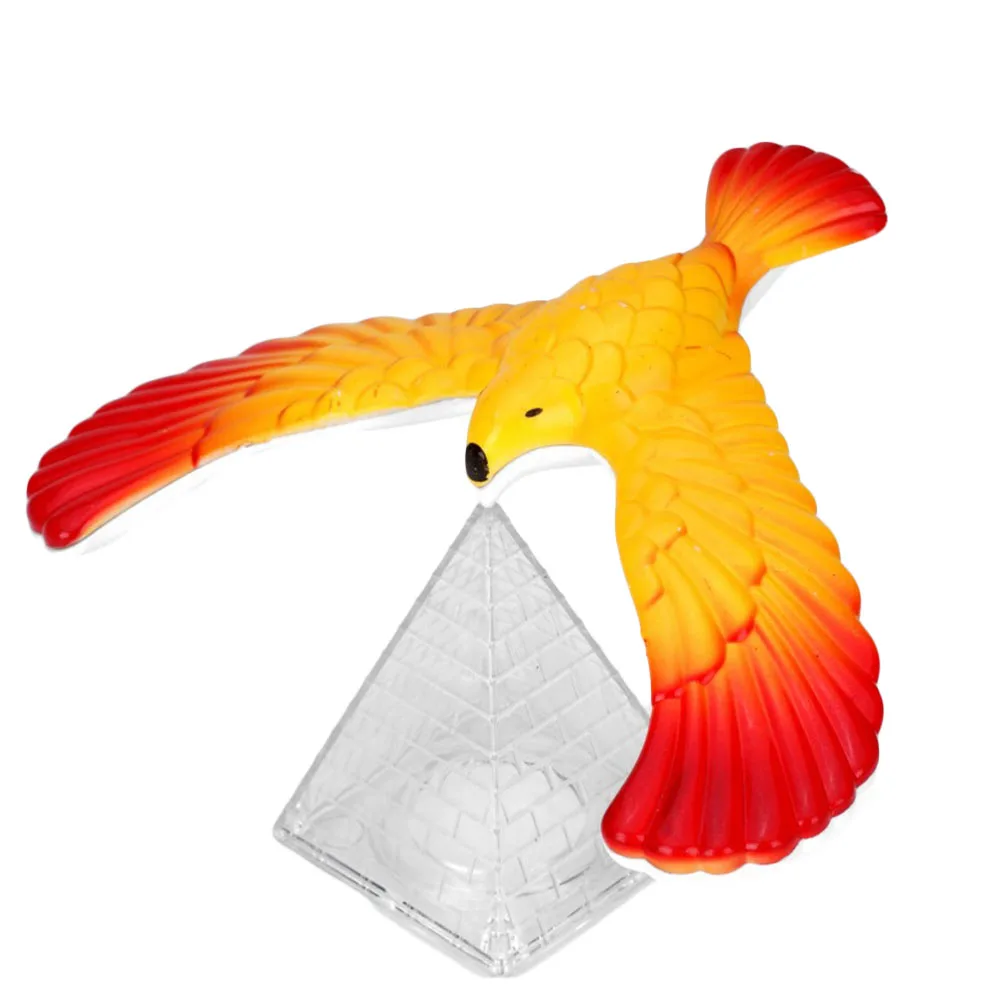 New Magic Balancing Bird Science Desk font b Toy b font w Base Novelty Eagle Fun