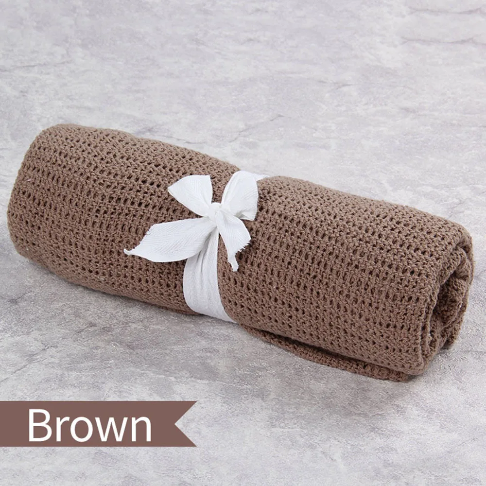 cot bed cellular blanket