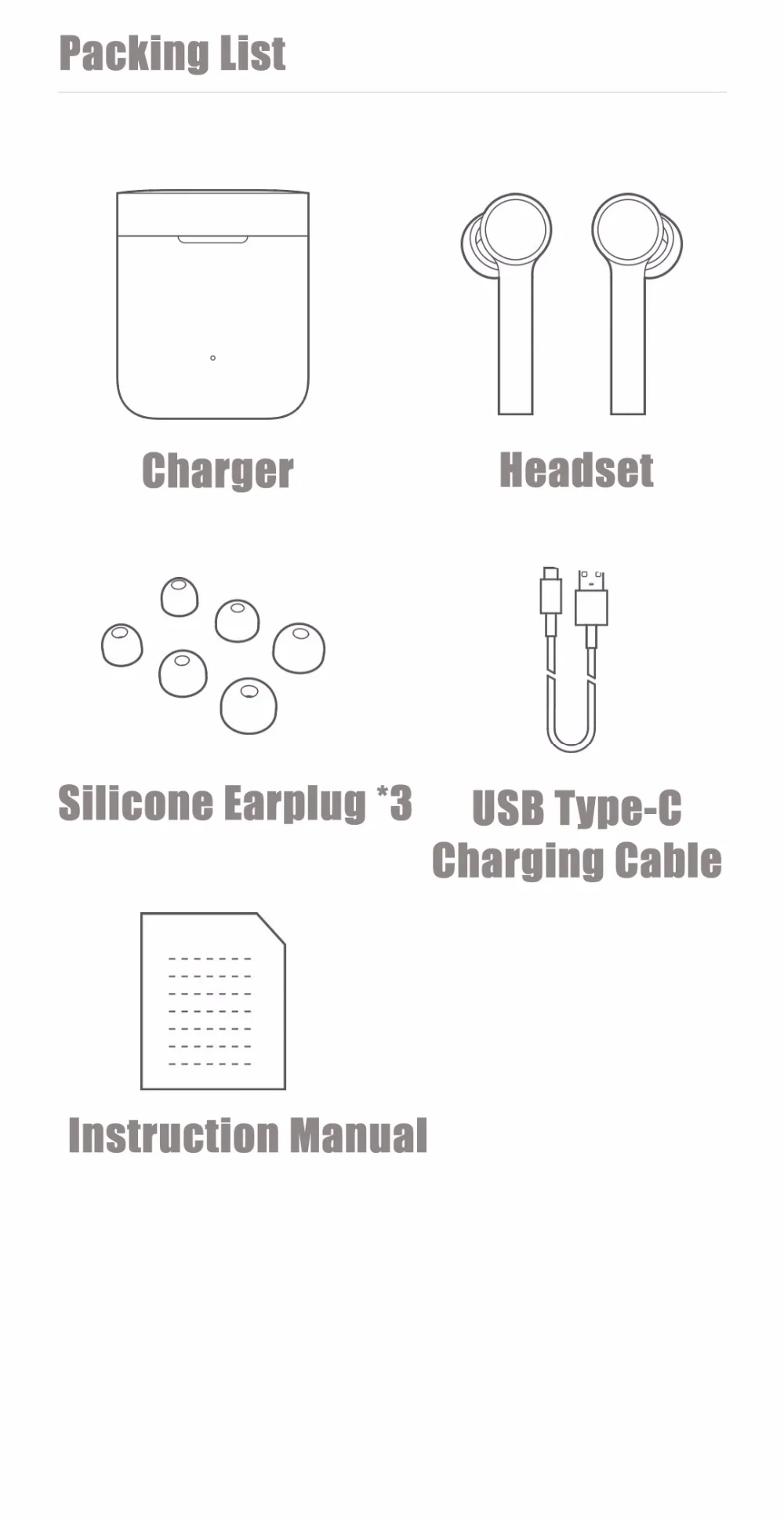 Stock Xiaomi Air TWS Headset Bluetooth True Wireless Stereo Sport Earphone ANC Noise Cancelling Smart Touch Bilateral Call Earphone (5)