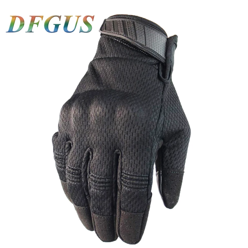 

Touch Screen Waterproof Fleece Tactical Army Combat Airsoft Military Hunting Climbing Cycling Hard Knuckle Full Finger Gloves