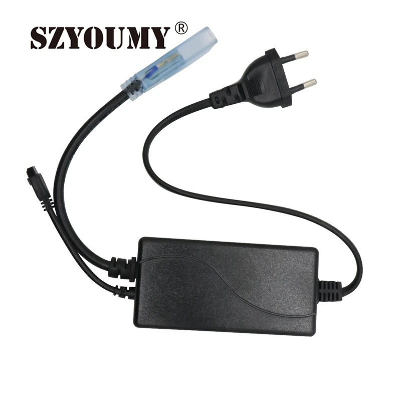 Светодиодная лента от szyoumy Управление AC110V AC230V usb-проводом, 6 кнопок, 220 V белый Диммируемый светодиодный Управление; Высокая Напряжение дистанционного Управление;