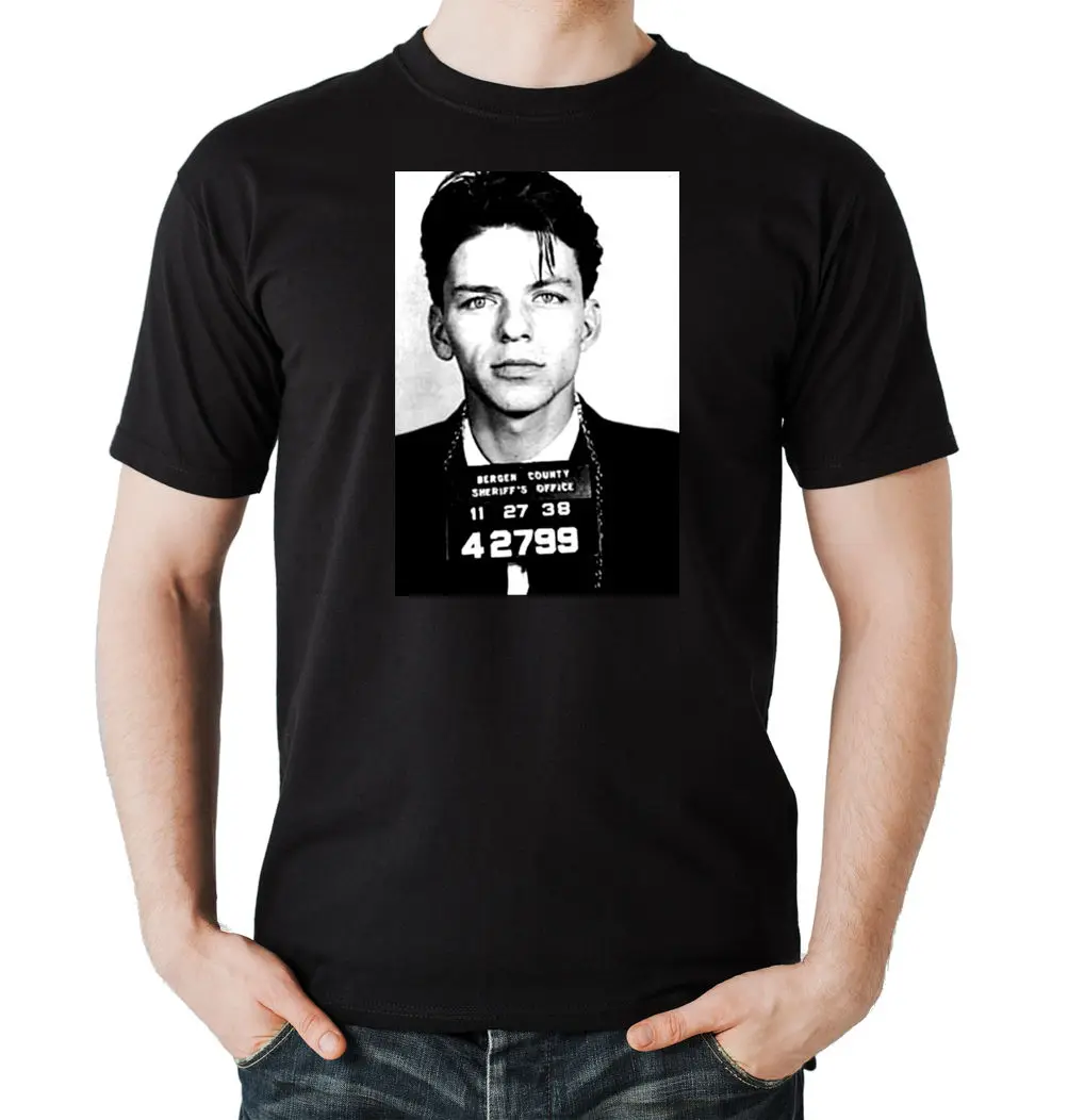 Popular Frank Sinatra Shirtbuy Cheap Frank Sinatra Shirt Lots - New Fashion T Shirt Crew Neck Sinatra Mugshot Frank New York Martindean Samy Davis popular frank sinatra shirtbuy cheap frank sinatra shirt lots - new fashion t shirt crew neck sinatra mugshot frank new york martindean samy davis