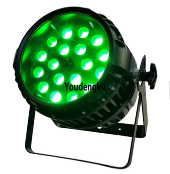 

8 pieces par led zoom dmx 18x15w waterproof led par light rgbwa 5 in 1 ip65 led par zoom