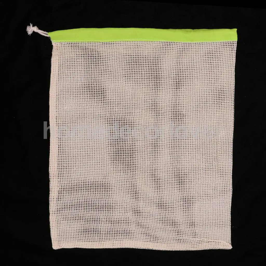 Mesh Shopping Beach Bag Grocery Bags Fruit Vegetable Travel Basket Green