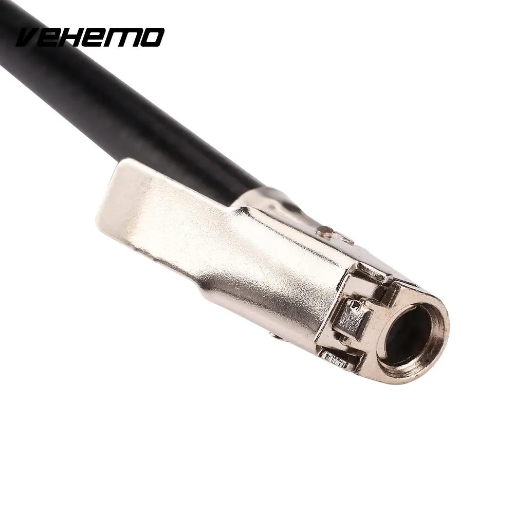 

Vehemo Motorcycles Bicycles 1/4PT Male Threaded Rubber Inflating Hose With Tire Chuck Air Tire Inflator Tire Repair