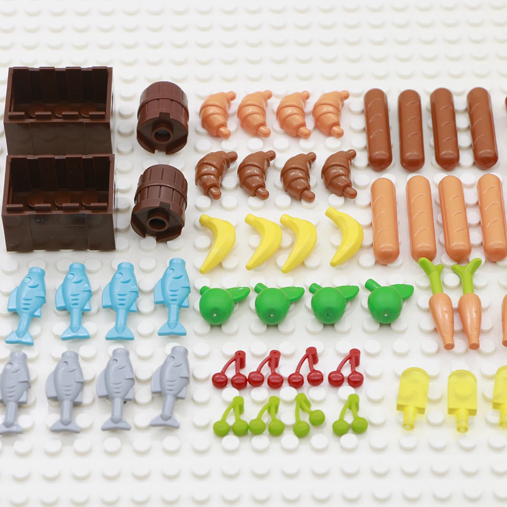 compatible legoed food drinks 5
