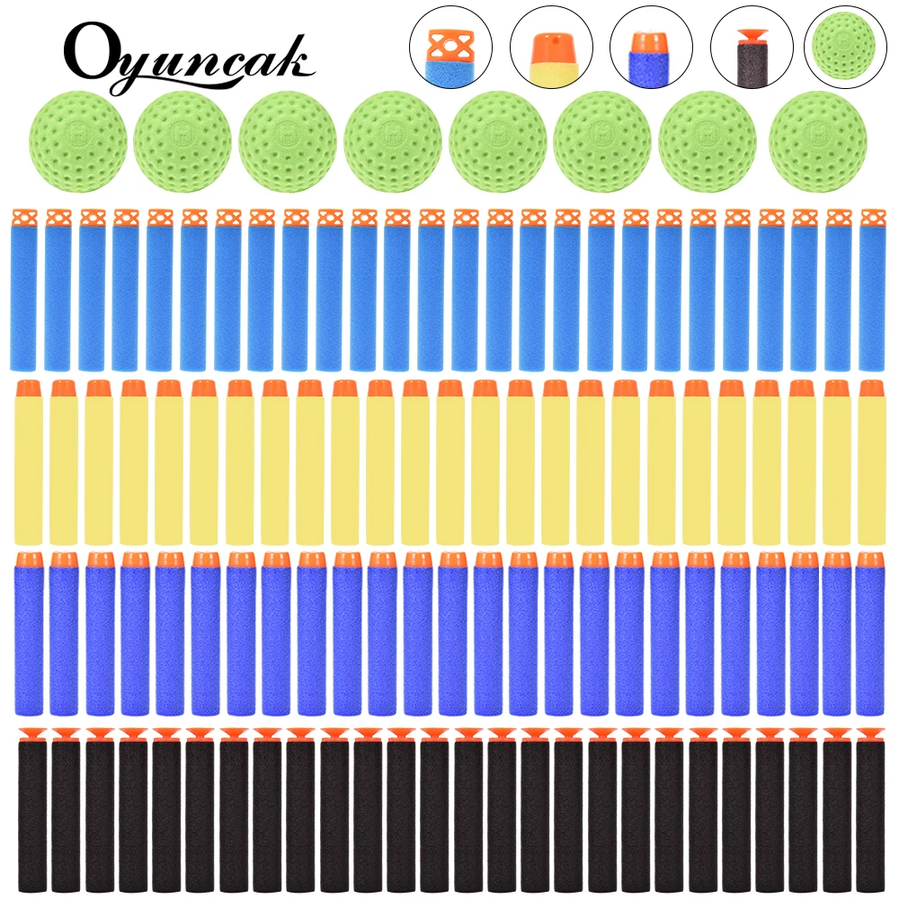 100PCS For Guns Bullets Toy Gun EVA Airsoft Refill Darts Toy Gun Bullets for Series Soft Dart Outdoor Fun Sports Kids Gifts Fun 100PCS For Guns Bullets Toy Gun EVA Airsoft Refill Darts Toy Gun Bullets for Series Soft Dart Outdoor Fun Sports Kids Gifts Fun